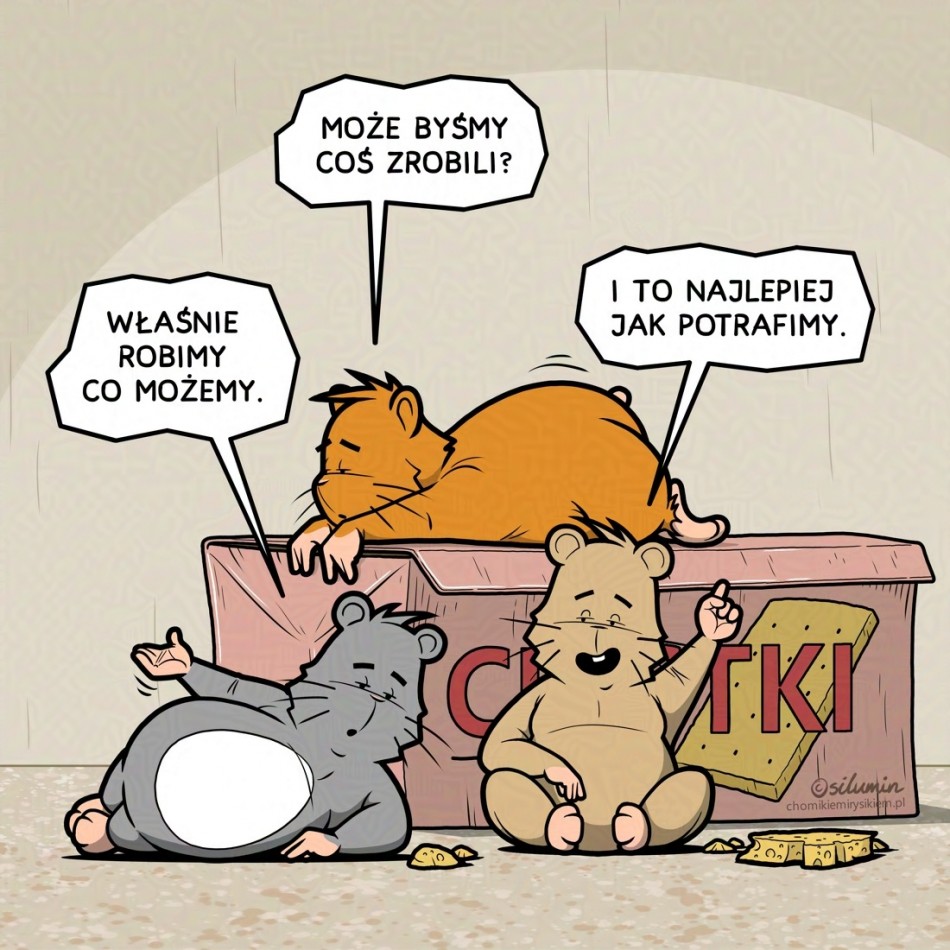Robić, nie przestawać!