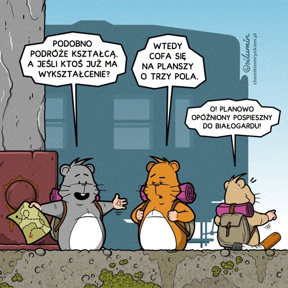 W siną dal