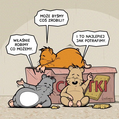 Robić, nie przestawać!
